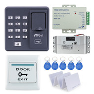 RFID reader Fingerprint Access Control system Electronic with Drop Bolt Lock +remote control+power supply+exit button+door bell