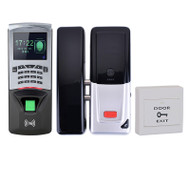 Bio Fingerprinter Rfid Keypad Wireless Electric Lock Easy to install Access Control Time Attendance Kit