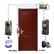 RFID Fingerprint In/out Access Control Door Access Control System