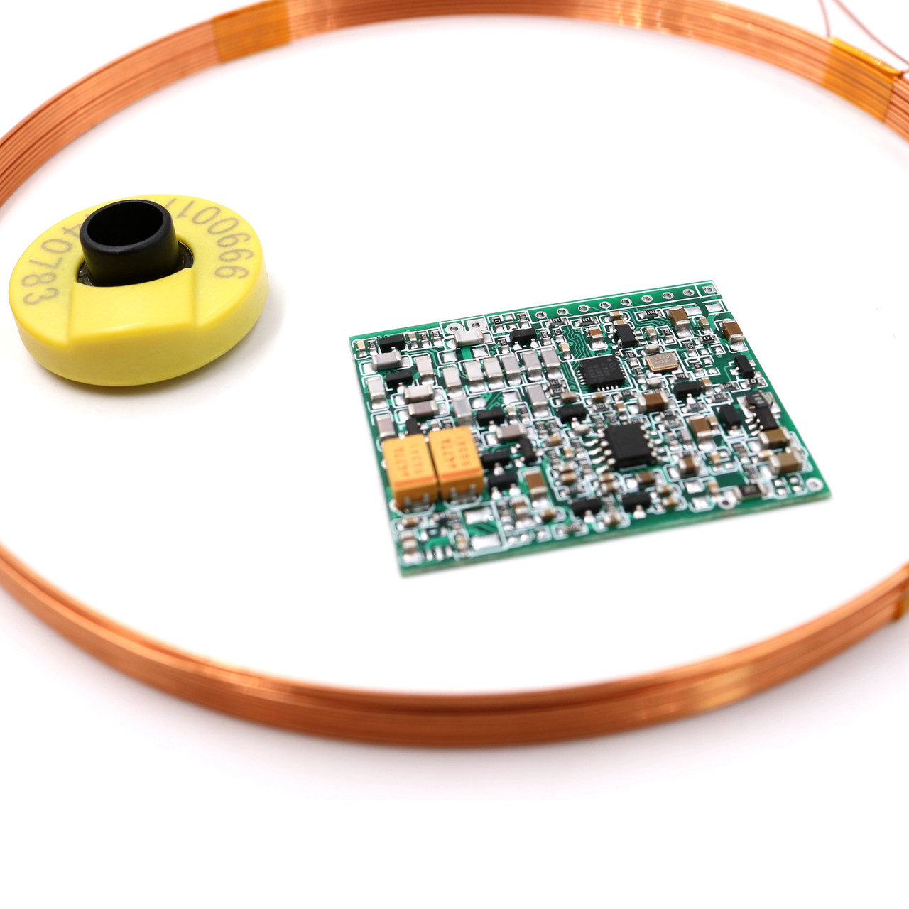 Embedded RFID 134.2khz FDX-B Tag Reader Module UART ISO11784/11785 