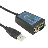 USB to RS232 Adapter USB2.0 Serial DB9 RS-232 DB-9pin Serial Port Converter Adapter Cable FTDI Chip 1m