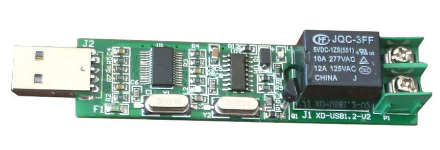 Usb Relay Module Pc control 220V/110v switch module Support Modbus  ASCII/RTU - allinbest.com