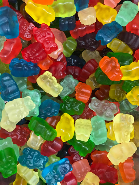 Gummy Bears 12 Flavor Mix 1 Lb True Confections Candy Store And More 5101