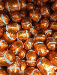 Chocolate Footballs - Foil Wrapped