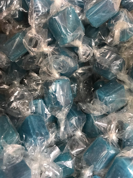 Ice Blue Mint Hard Candy 1 lb. - True Confections Candy Store & More