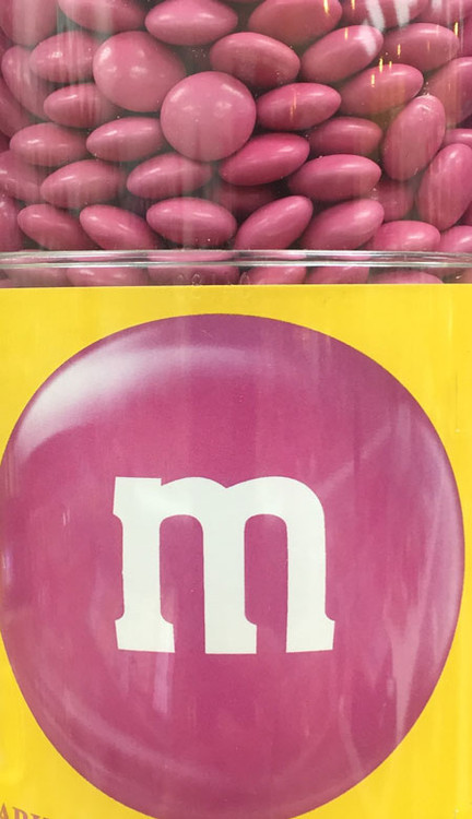 M&M's® Colorworks  Dark Pink 1 lb.  True Confections Candy Store & More