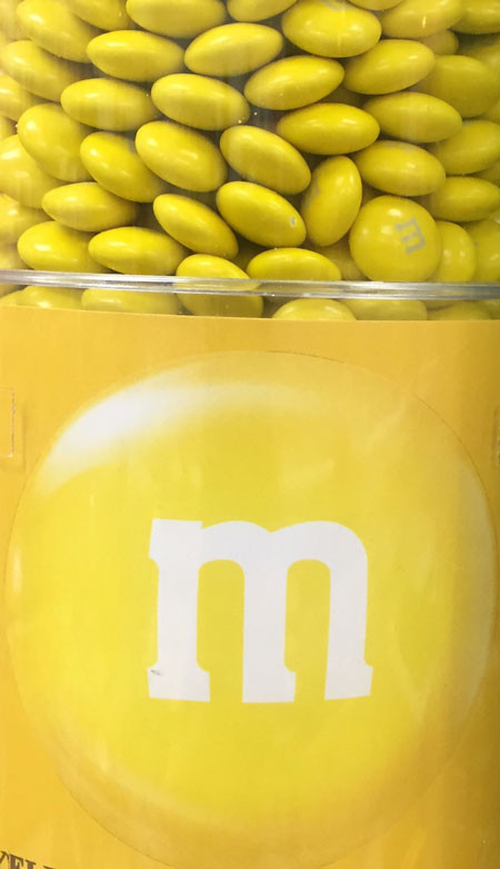 M&M's® Colorworks - Yellow 1 lb. - True Confections Candy Store & More