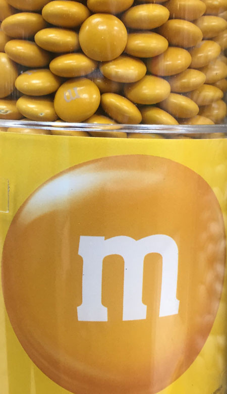 M&M's® Colorworks - Gold 1 lb. - True Confections Candy Store & More