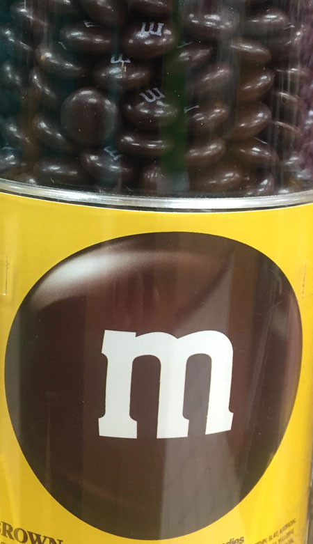 Brown Colors of M&M's - 1 lbs