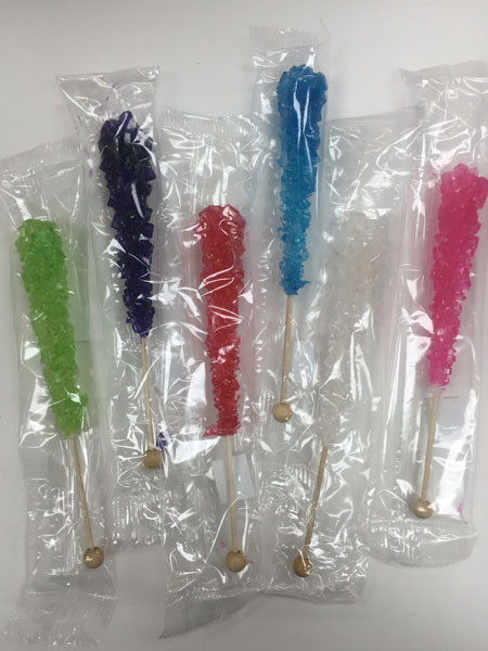 Rock Candy on a stick - Assorted