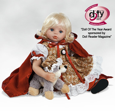 Baby Red Riding Hood-21 Inch Porcelain Doll By Charisma