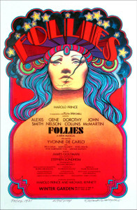 NEW YORK Art Deco Exposition 1973 Full-Sized Poster Hand-Signed by David Byrd