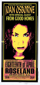 Joan Osborne Poster Original Signed Mark Arminski Silkscreen 1996