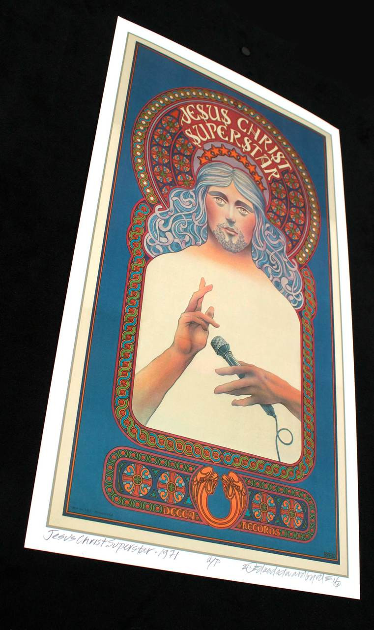Jesus Christ Superstar Poster Full-Sized Artist Edition Hand