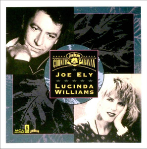 Joe Ely Lucinda Williams 1993 Country Caravan Concert Tour Poster 22" x 22" #6