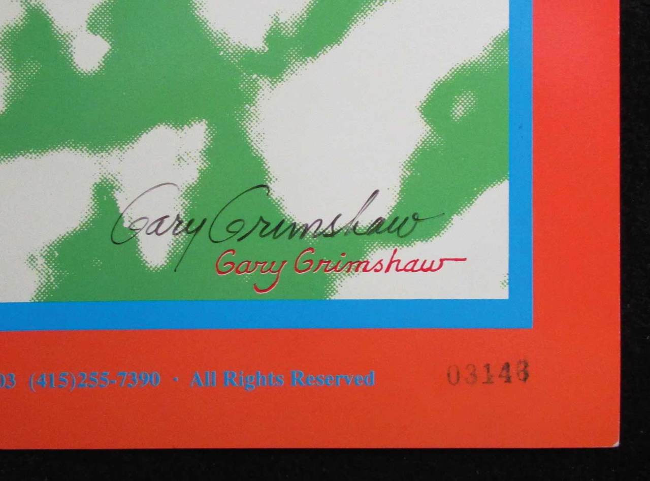 Jimi Hendrix Experience Soft Machine MC5 Detroit 1968/1990 Signed