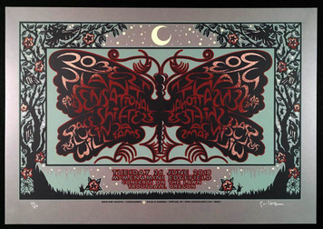 Robert Plant and Sensational Shape Shifters Poster 2018 SN 150 by Gary Houston