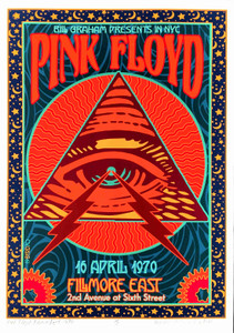 Honoring Janis Joplin at Fillmore East 1968 New Poster Hand-Signed