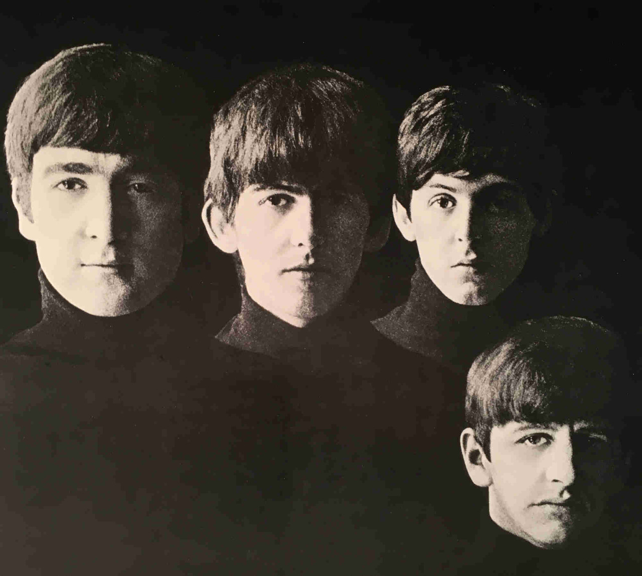 Beatles Poster Meet The Beatles EMI UK Cover & Songs Determined