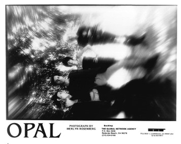 OPAL David Roback Kendra Smith 8x10 B&W PRESS PHOTO SST Records 1987 Mazzy Star