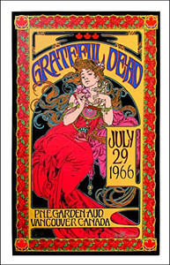 Grateful Dead Poster Original 2016 Record Store Day A/P Poster Hand-Signed Bob Masse