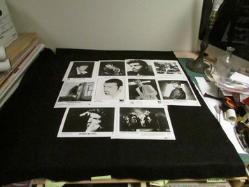 George Michael Press Kit Lot 10 8" x 10" b&w glossy Photos 10 press release