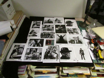 John Lee Hooker Press Kit Lot 17 8" x 10" b&w glossy Photos 17 press release