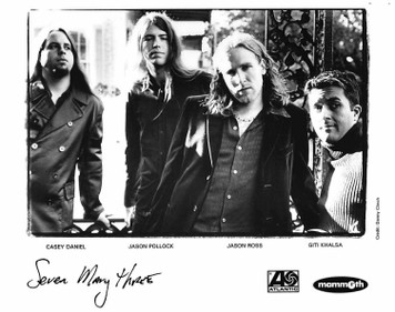 Seven Mary Three 8" x 10" b&w Glossy Photo and Press kit Rock Crown 1997