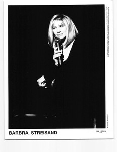 BARBRA STREISAND Vintage 1994 Glossy B&W Promo Press Photo by KEVIN MAZUR COA