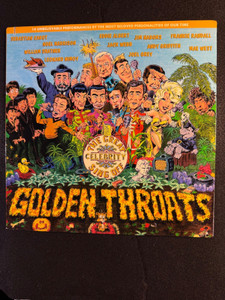 Various Artists – Golden Throats 1988 Rhino LP R1 70817 Celebrity Sing-Off Unplayed