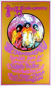 Jimi Hendrix Poster Are You Experienced? Beautiful Reprint Ferris/Masse