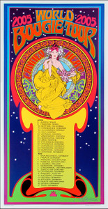 Canned Heat Poster 2005 World Boogie Tour Original Signed Litho Bob Masse