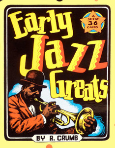 R. Crumb Early Jazz Greats Card Set