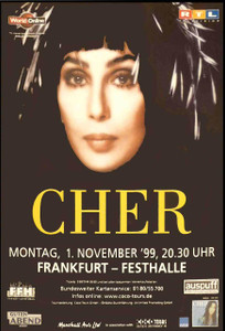 Cher Foreign Poster 11/1/99