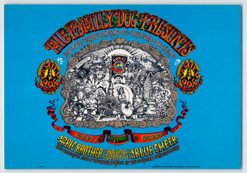 FD079 Family Dog Denver Handbill Big Brother Blue Cheer 1967 AKA FD-D01