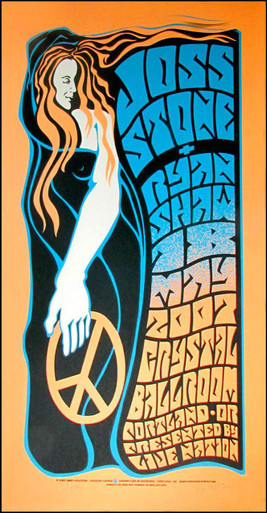 Joss Stone Poster Rare Original Signed Silkscreen by Gary Houston