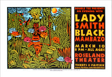 Lady Smith Black Mambazo Original Signed Silkscreen Poster by Gary Houston