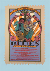 Waterfront Blues Festival 2006 Original Signed Silkscreen Concert Poster