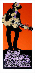 David Bromberg Poster 2009 Signed Silkscreen by Gary Houston