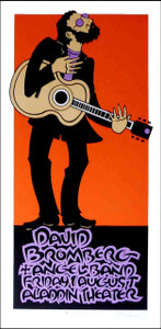 David Bromberg Poster 2009 Signed Silkscreen by Gary Houston