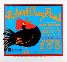 Robert Cray Band Poster Original Signed Silkscreen by Gary Houston