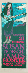 Susan Tedeschi Original Signed Silkscreen Concert Poster by Gary Houston