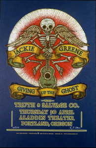 Jackie Greene Poster Truth & Salvage Original Signed Silkscreen Gary Housto