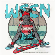 Ween Concert Poster Aragon Chicago Just 150 Hand-Signed Justin Hampton