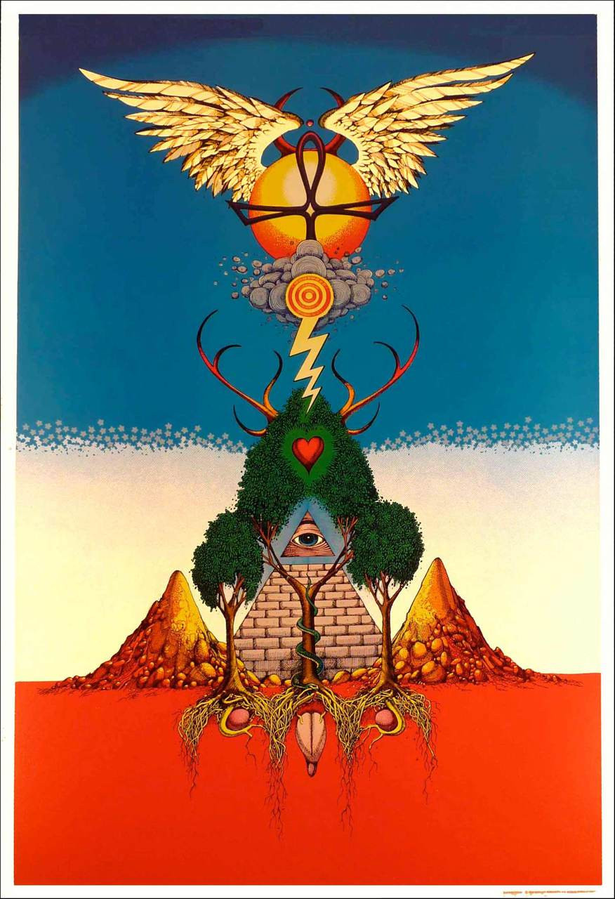 Rick Griffin Poster Original 1989 