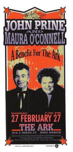 John Prine Original Poster Handbill Ark Benefit 2000 Mark Arminski Handbill