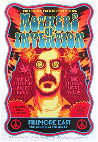 Frank Zappa and the Mothers Poster New Artist's Edition Honoring