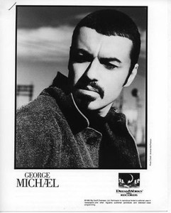 George Michael Original Vintage Press Kit w 8x10 Photo by Andrew McPherson