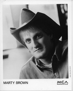 Marty Brown Original Vintage 8x10 Press Photo by Dean Dixon for High & Dry Debut