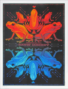 SXSW Comedy Poster '13 Kristin Schaal Reggie Watts Marc Maron SN 200 Todd Slater